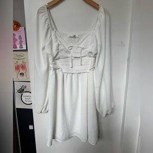 Altard State White mini dress